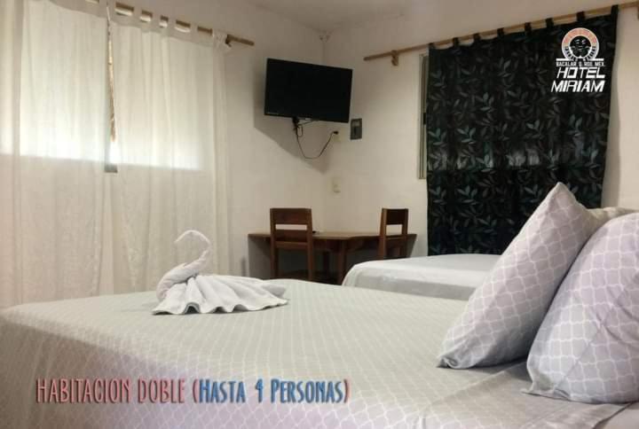 Hotel Miriam Bacalar Kültér fotó